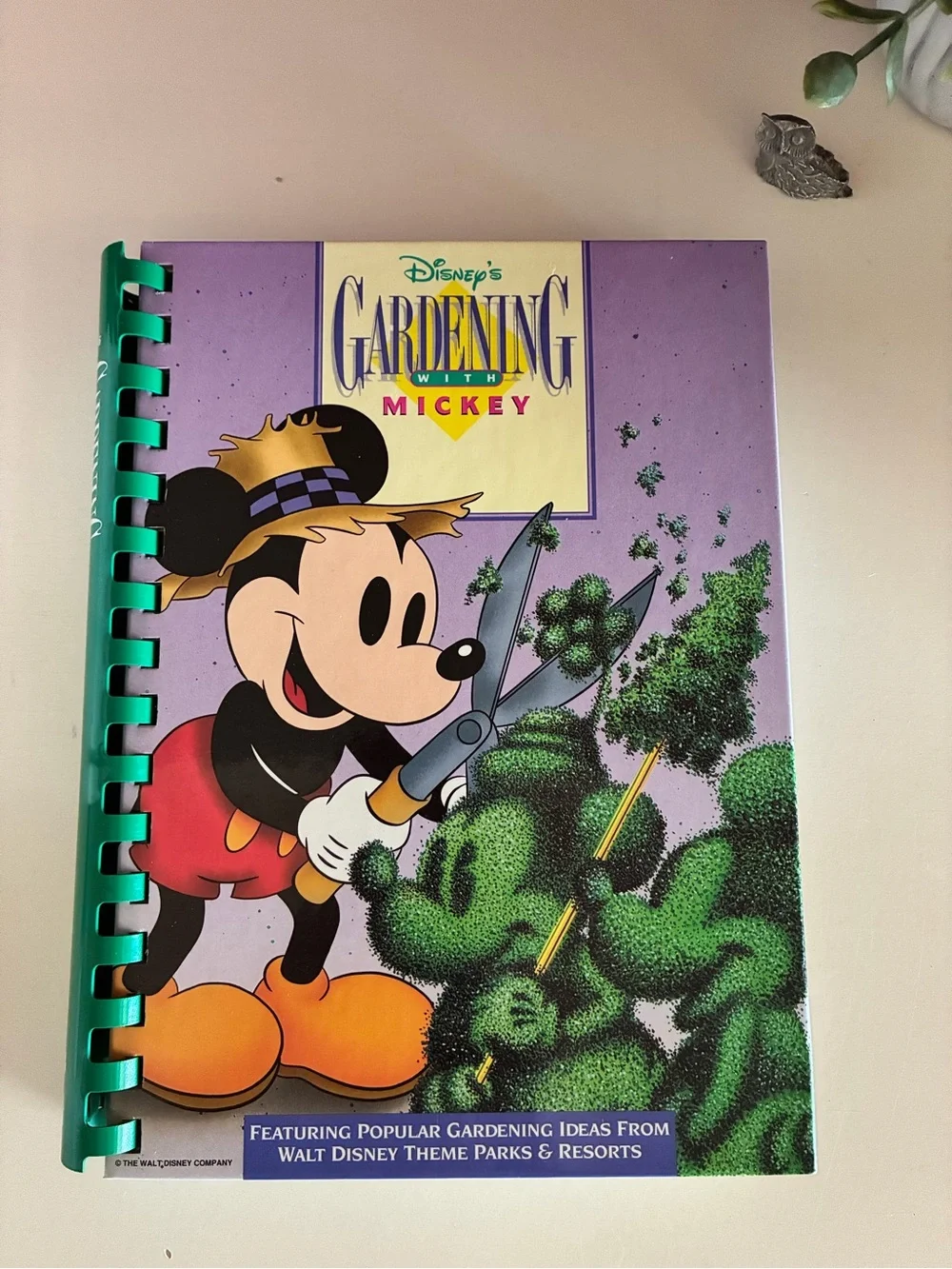 First Edition Disney Parks Vintage Disney Gardening with Mickey Book